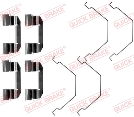 Accessory Kit, disc brake pad